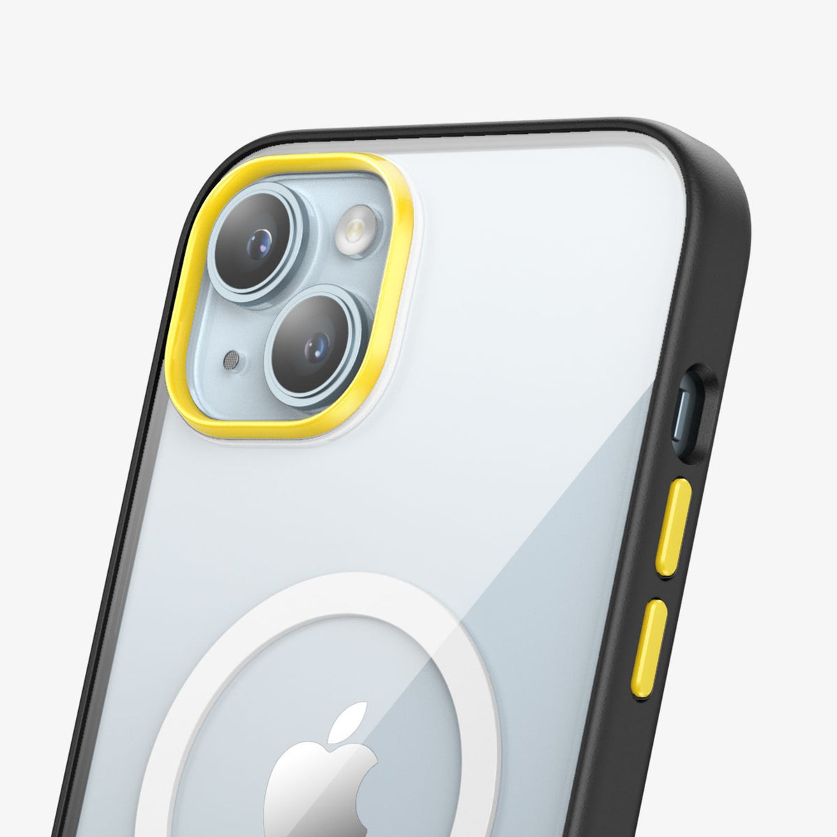 FLOLAB Camera Ring &amp; Buttons Set for iPhone 15 Surtect Series