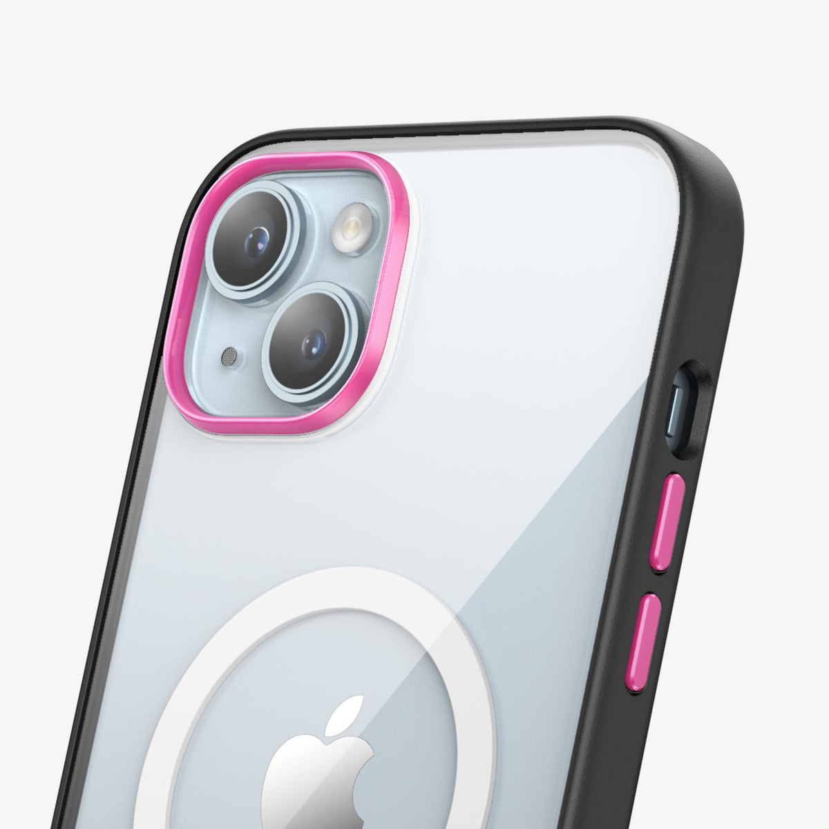 FLOLAB Camera Ring &amp; Buttons Set for iPhone 15 Surtect Series