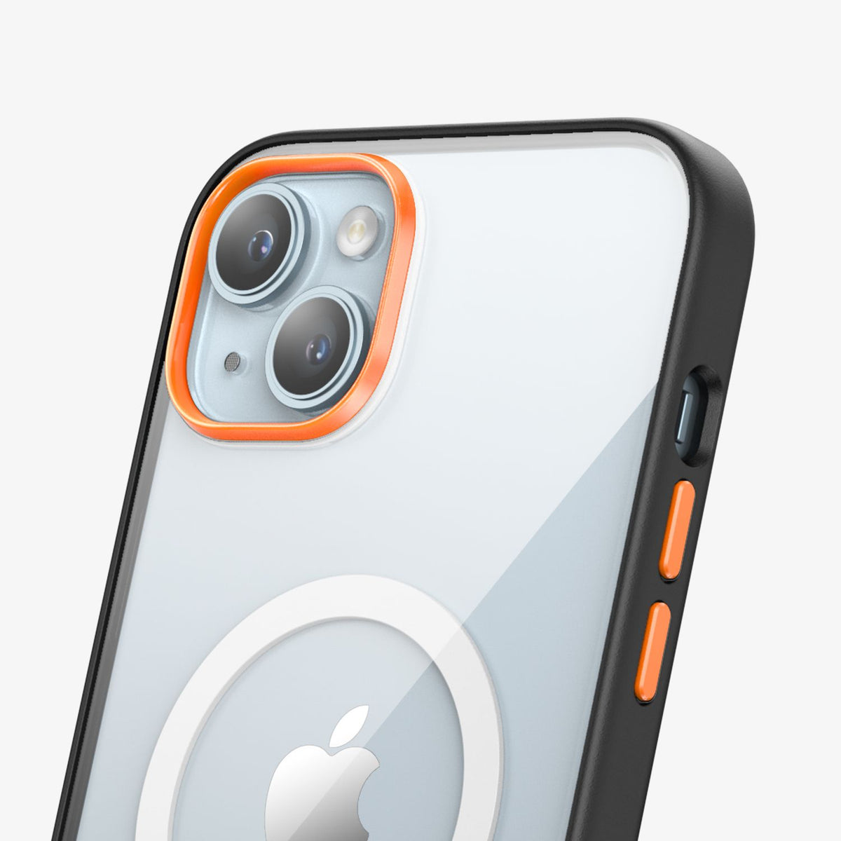 FLOLAB Camera Ring &amp; Buttons Set for iPhone 15 Surtect Series