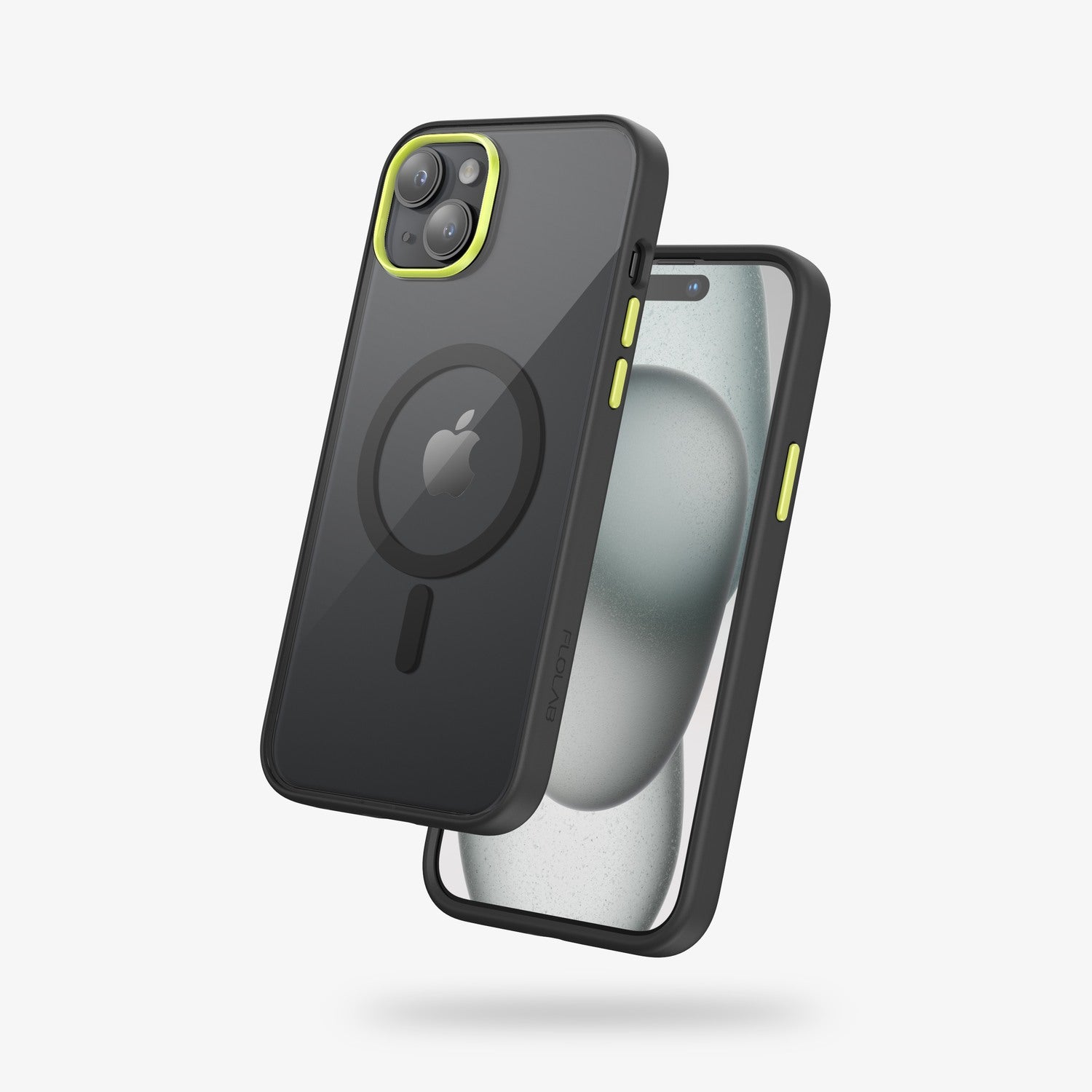 Pela Case | IPhone 15 Pro Black Galactic Glow Compostable