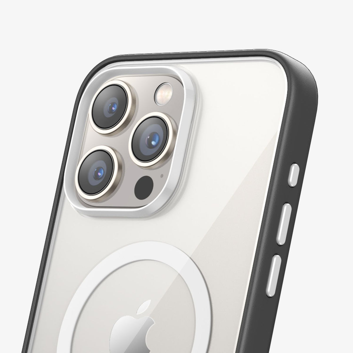FLOLAB Camera Ring &amp; Buttons Set for iPhone 15 Surtect Series