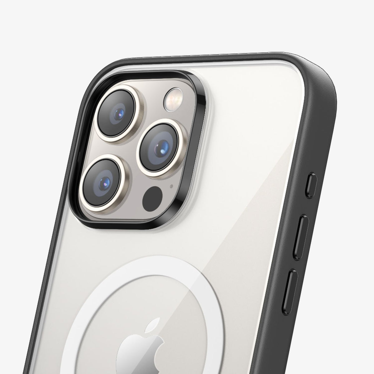 FLOLAB Camera Ring &amp; Buttons Set for iPhone 15 Surtect Series