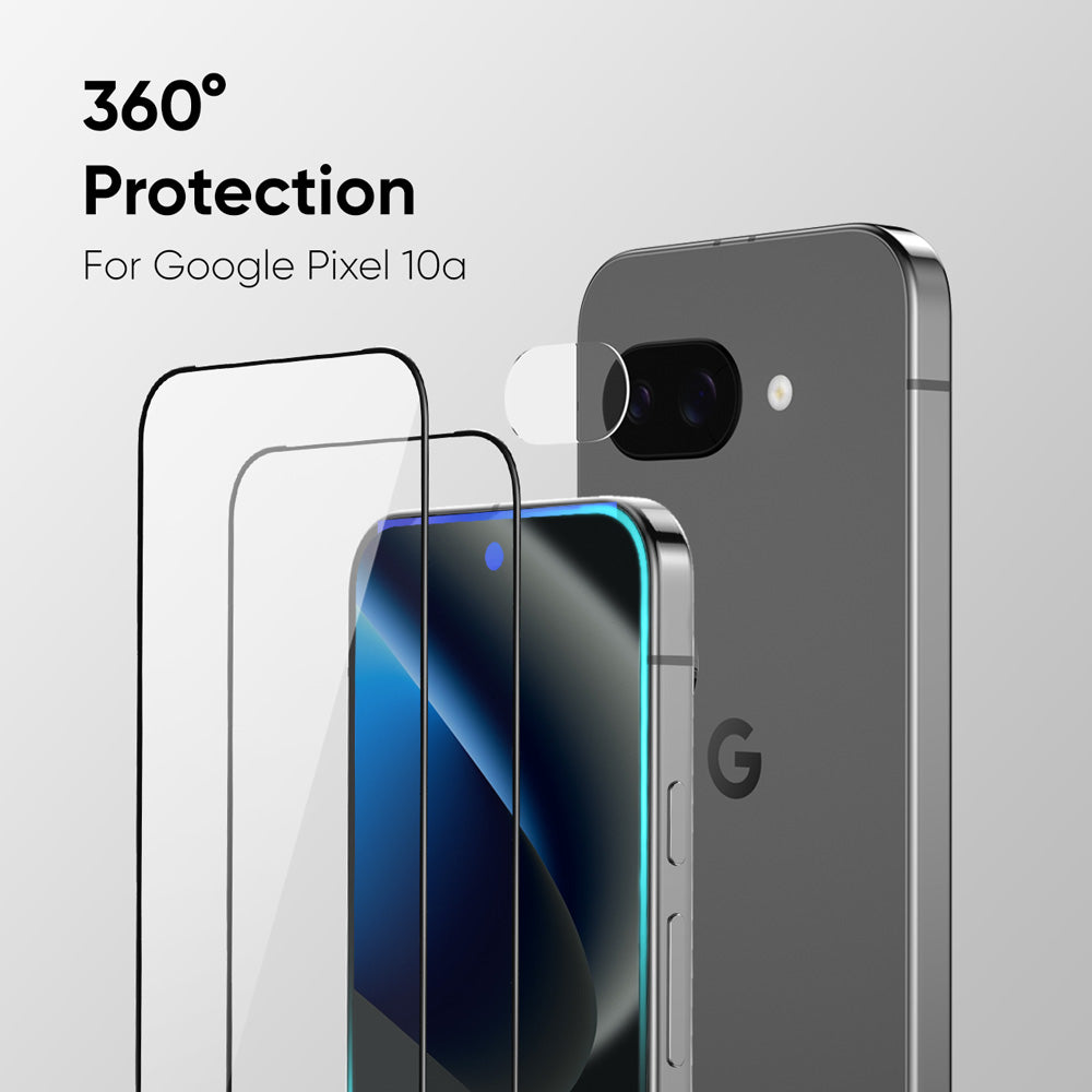 NanoArmour for Google Pixel 10A Screen Protector - Edge-to-Edge, Anti-Static, TruColor