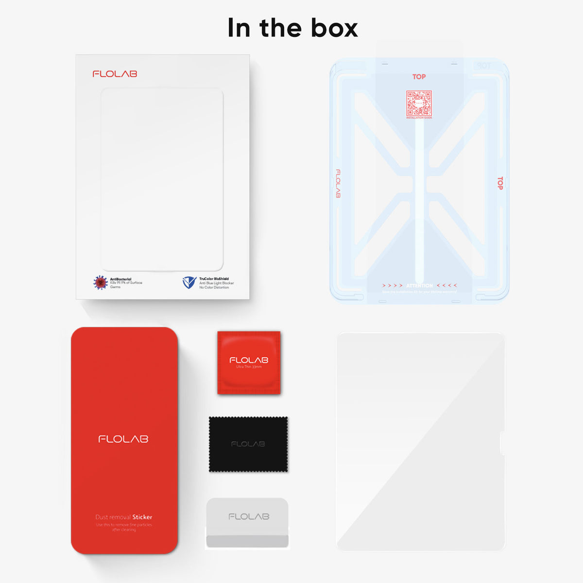 ONETIME NanoArmour 11-inch for iPad Air 6 Ultra Clear Screen Protector (2024-2025): Clear Blue Light Blocker, No Blue Tint, TruColor