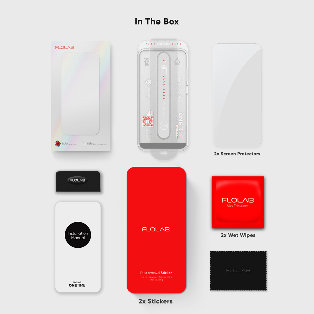 Flo Lab Screen Discount Code Samsung Galaxy S25 Screen Protector 2-Pack Ultra Clear – FLOLAB