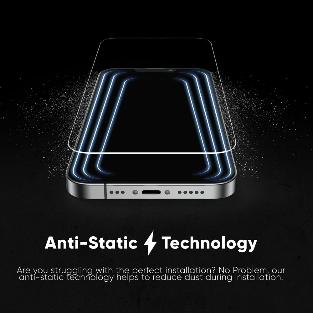 FLOLAB ONETIME NanoArmour 2-Pack Ultra Clear Screen Protector – iPhone 16 Series