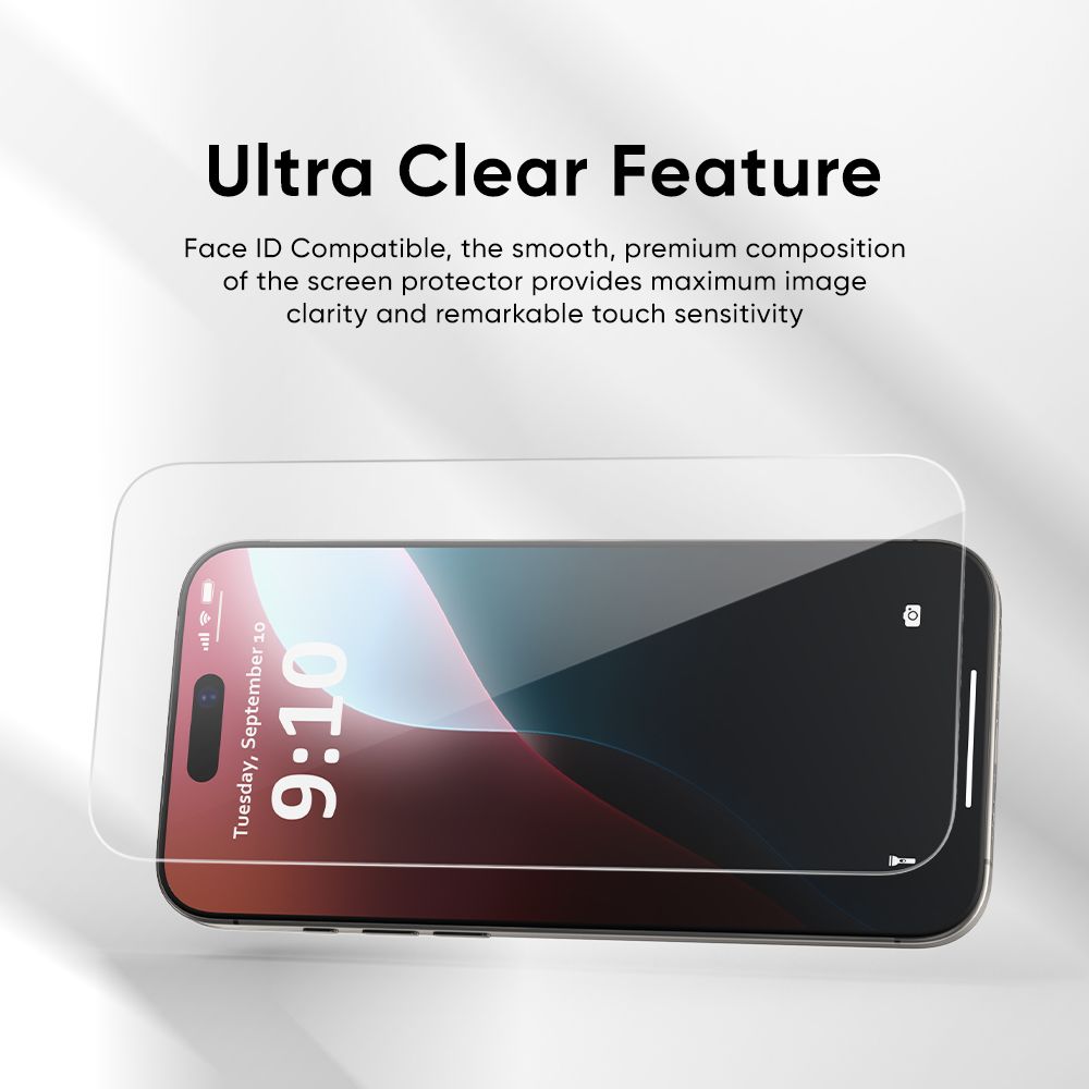 FLOLAB ONETIME NanoArmour: Best iPhone 16 Screen Protector