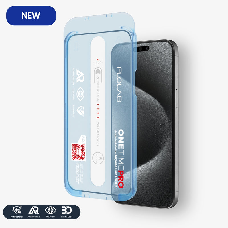 FLOLAB iPhone Screen Protectors: ClearVue, PolarSpectra Tech