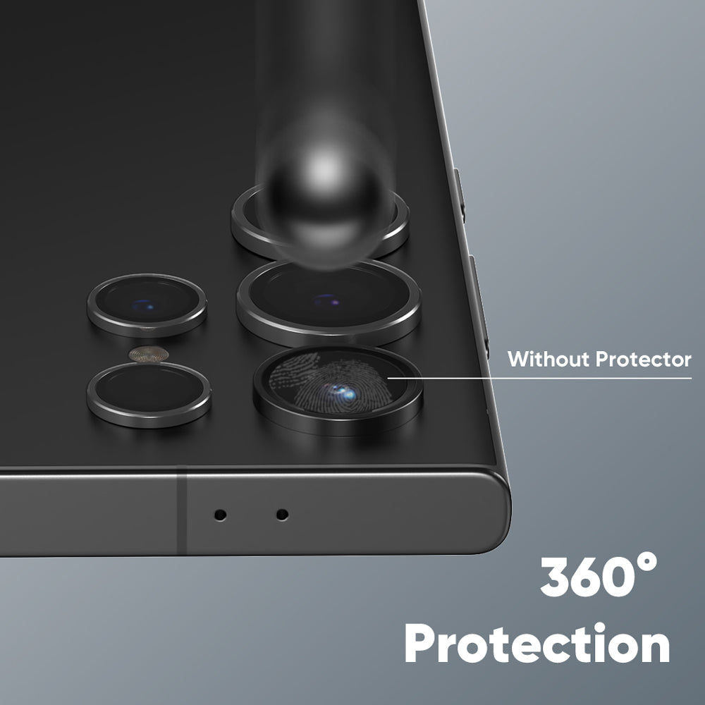 FLOLAB NanoArmour for Samsung Galaxy S24 Ultra Camera Lens Protector Anti Reflective Coating