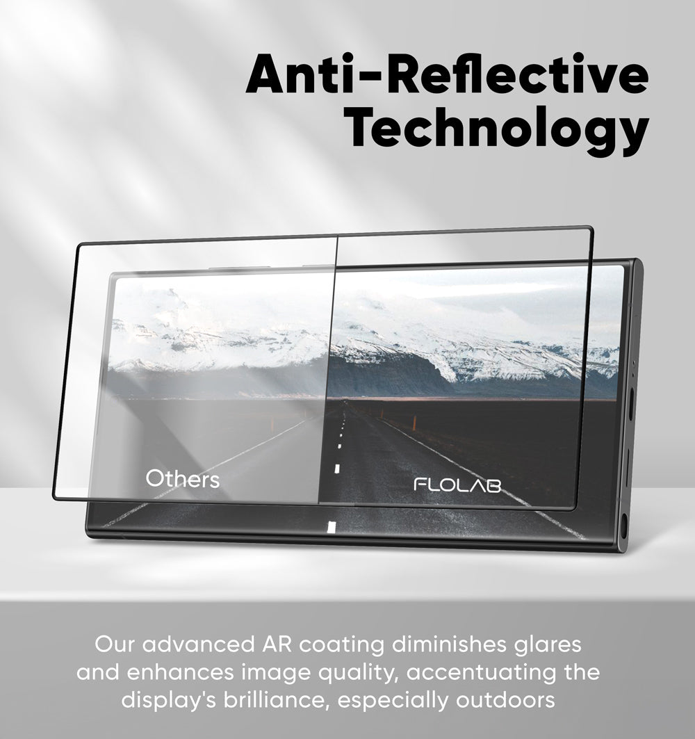 FLOLAB Samsung Galaxy S24 Ultra 3D Screen Protector | Anti Reflective Technologies