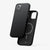 iPhone 15 Series Leather Phone Case TerraTact Series NAPA Leather - Midnight Black