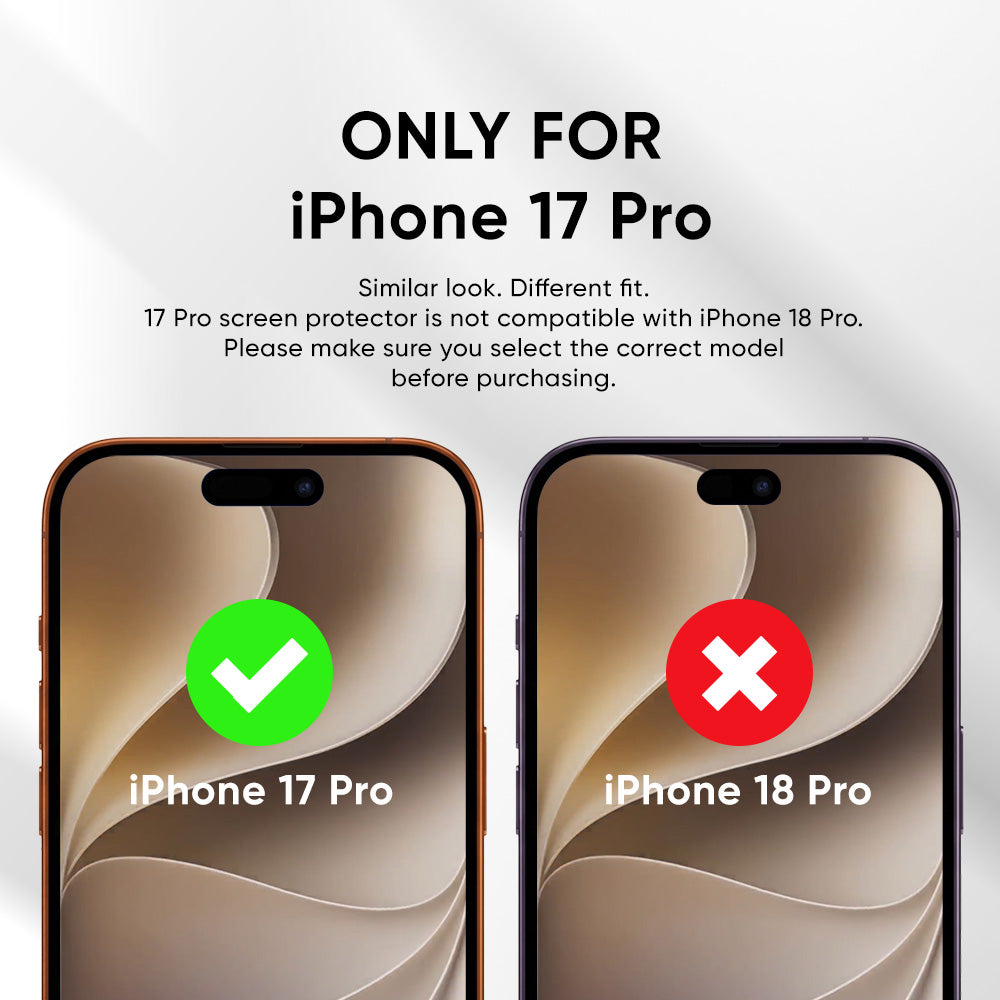 NanoArmour ONETIME PRO Privacy Anti Reflective 3D Infinity Edge – iPhone 17 Series