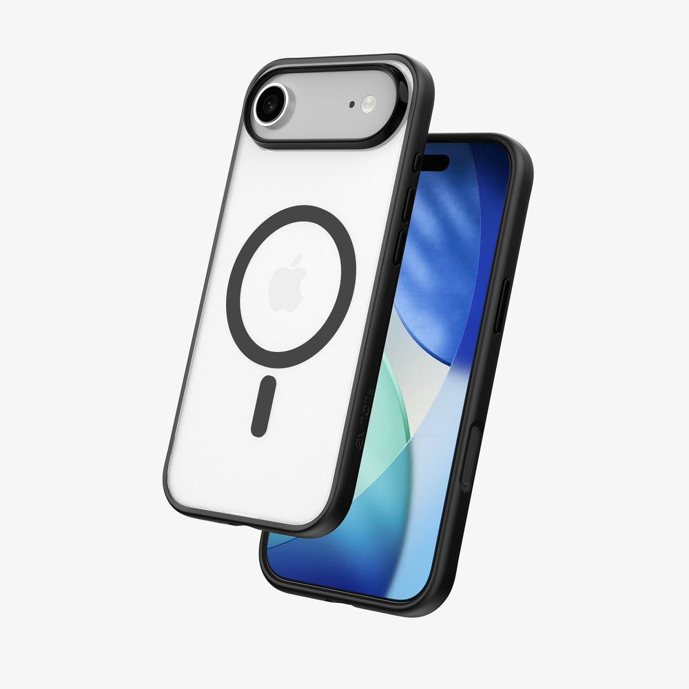 FLOLAB Surtect Tri-Fusion MagSafe Compatible Case – iPhone 17 Series (Black Frost)