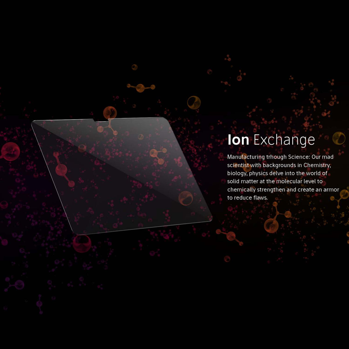 ONETIME NanoArmour 11-inch for iPad Air 6 Ultra Clear Screen Protector (2024-2025): Clear Blue Light Blocker, No Blue Tint, TruColor