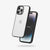 FLOLAB Surtect Tri-Fusion Magnetic for iPhone 14 Series Phone Case Black Frame Matt Translucent