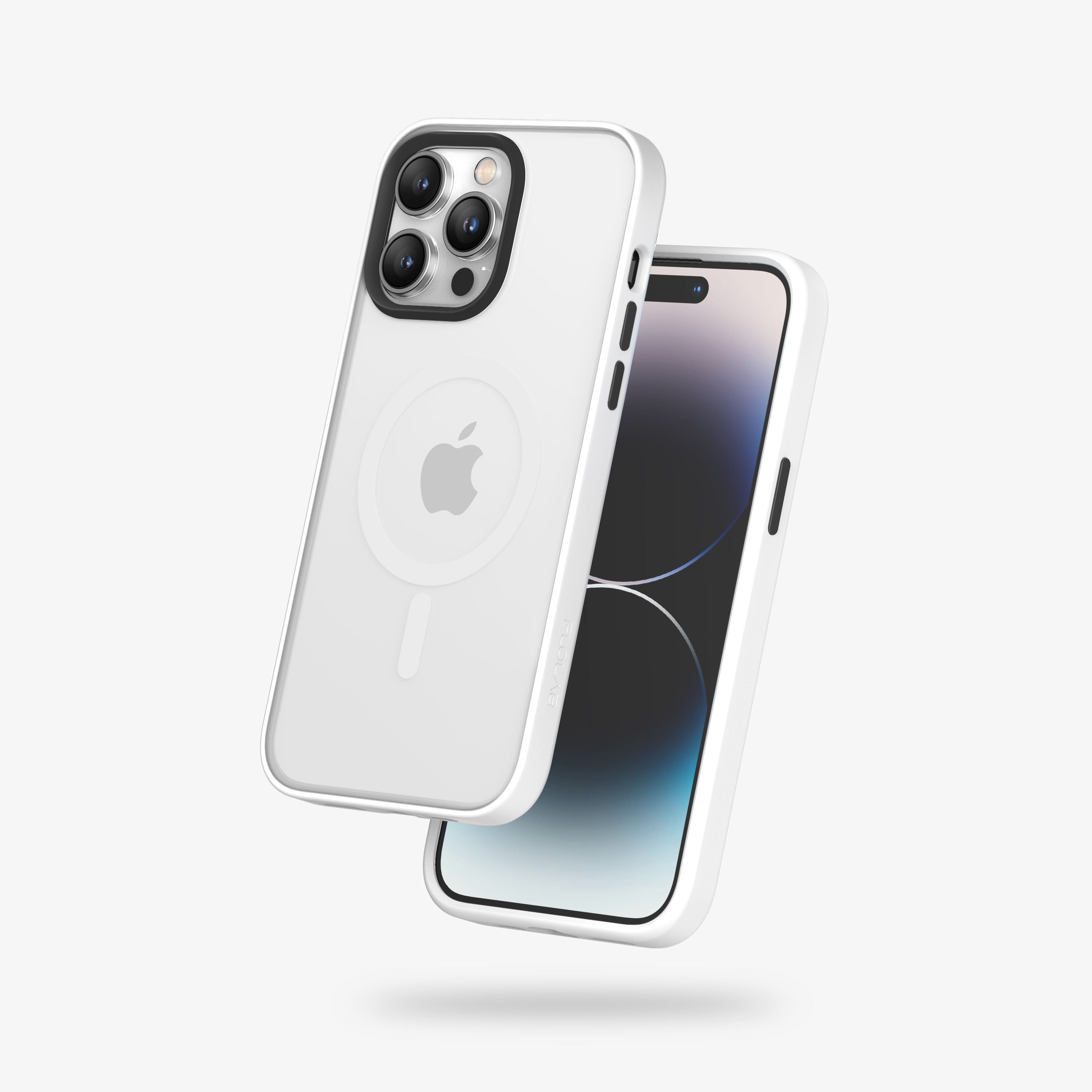 iPhone 14 Pro Max Case White Frost – FLOLAB Surtect MagSafe 14 Pro Max / Midnight Black iPhone 14 Pro Max Case White Frost – FLOLAB Surtect MagSafe 14 Pro Max / Midnight Black