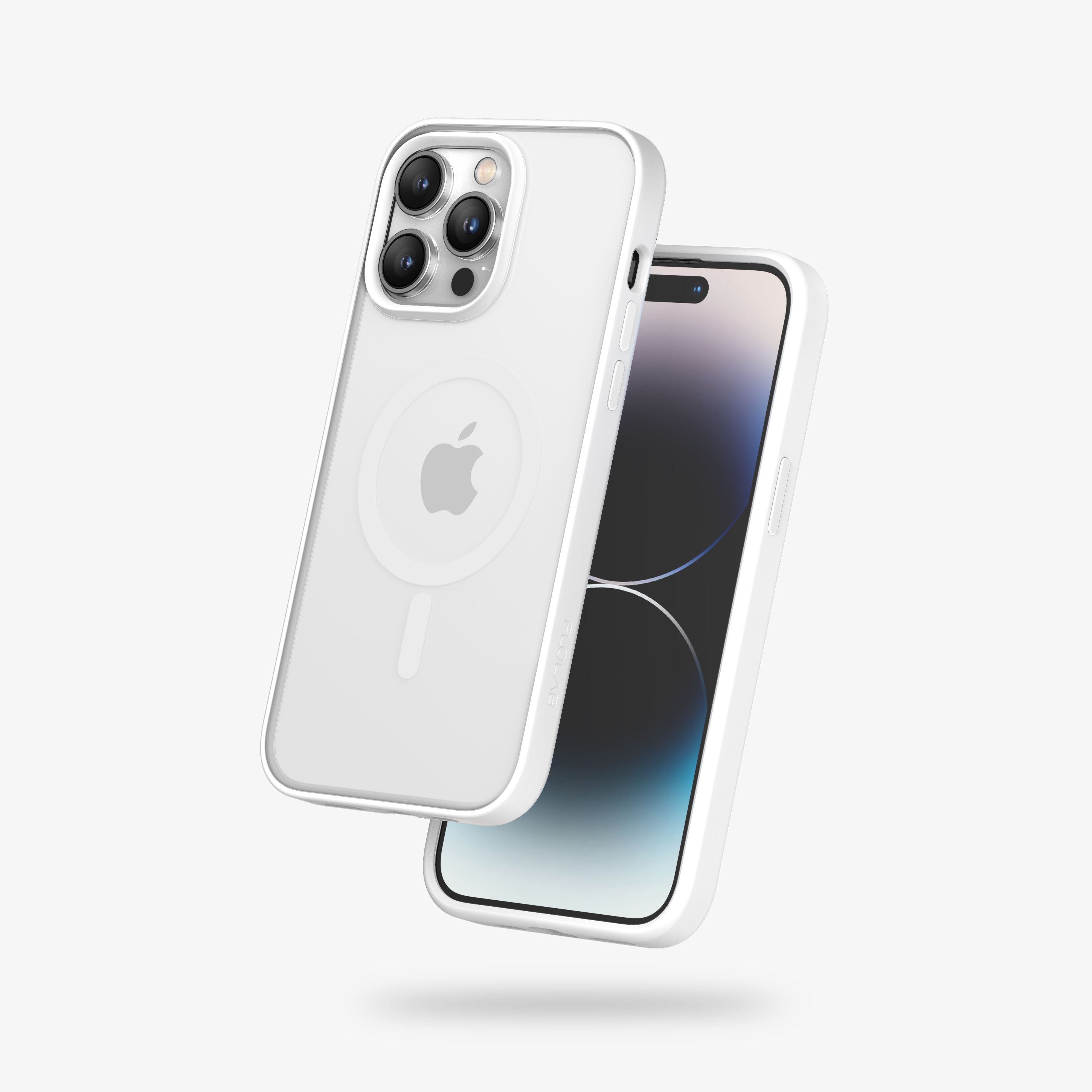 iPhone 14 Pro Max Case White Frost – FLOLAB Surtect MagSafe 14 Pro Max / Arctic White iPhone 14 Pro Max Case White Frost – FLOLAB Surtect MagSafe 14 Pro Max / Arctic White