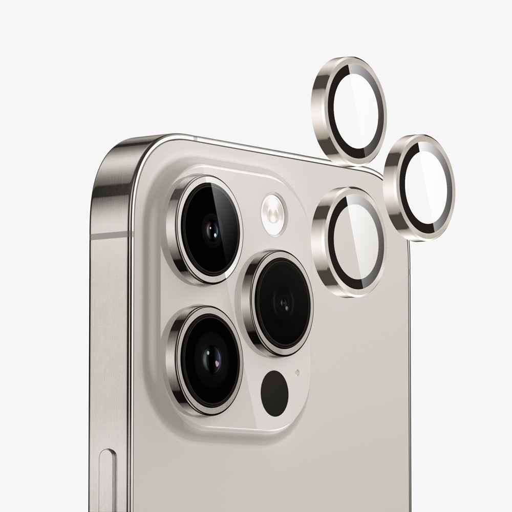 FLOLAB I iPhone 15 Pro Max Anti Reflective Camera Protectors Deep Blue