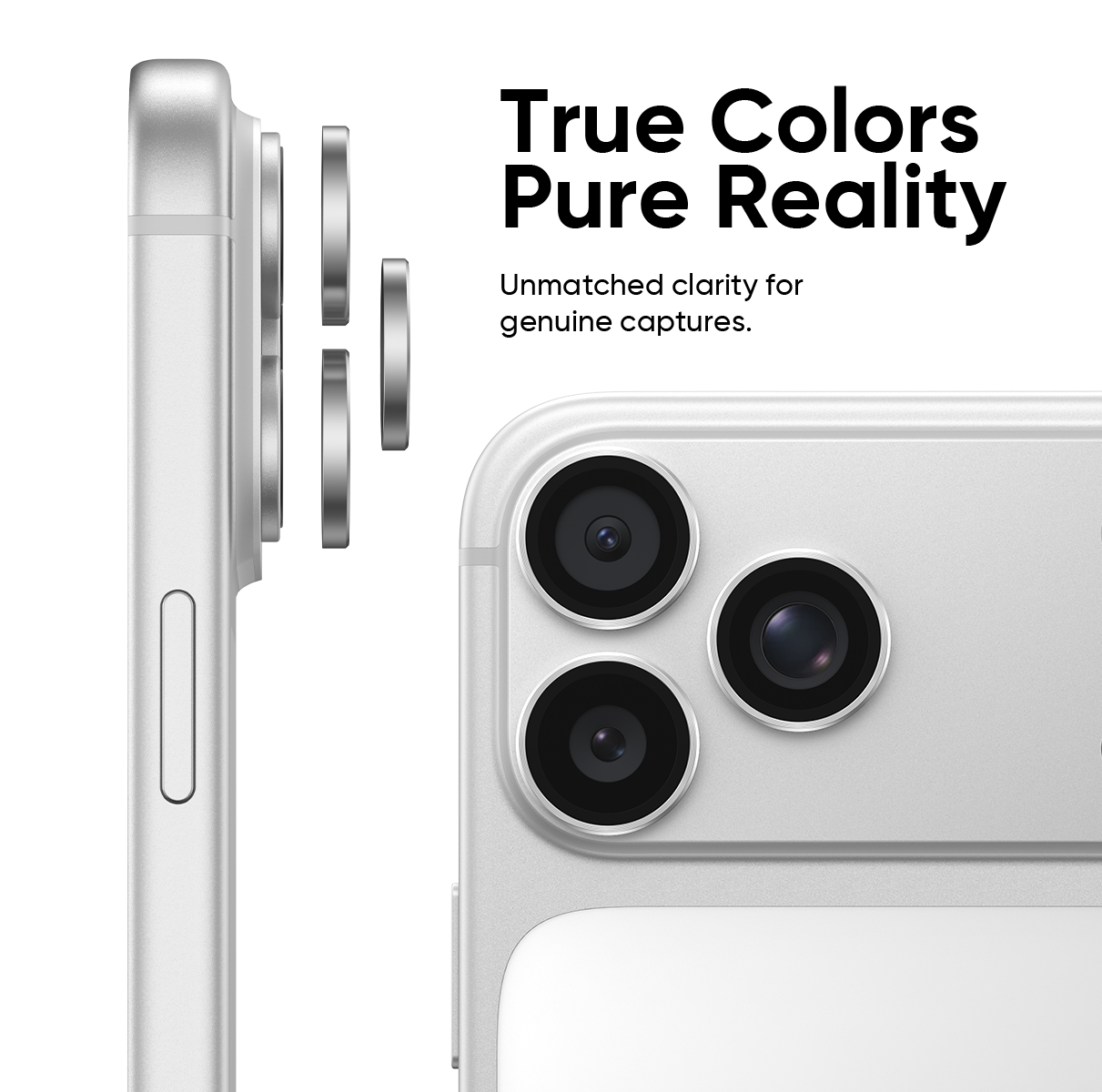 NanoArmour Camera Protector – for iPhone 18 Pro / 18 Pro Max Anti Reflective - Silver