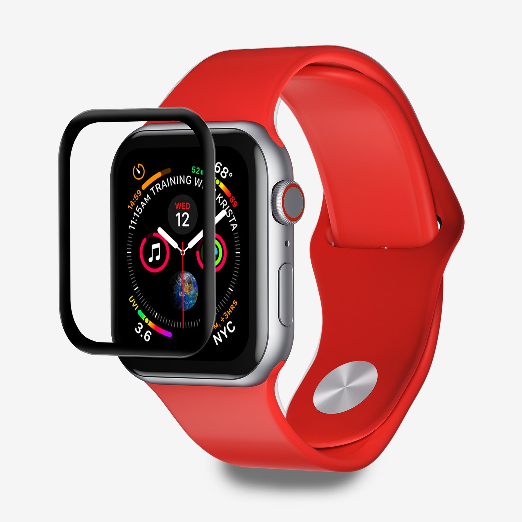FLOLAB I Apple Watch Screen Protector Series 3 