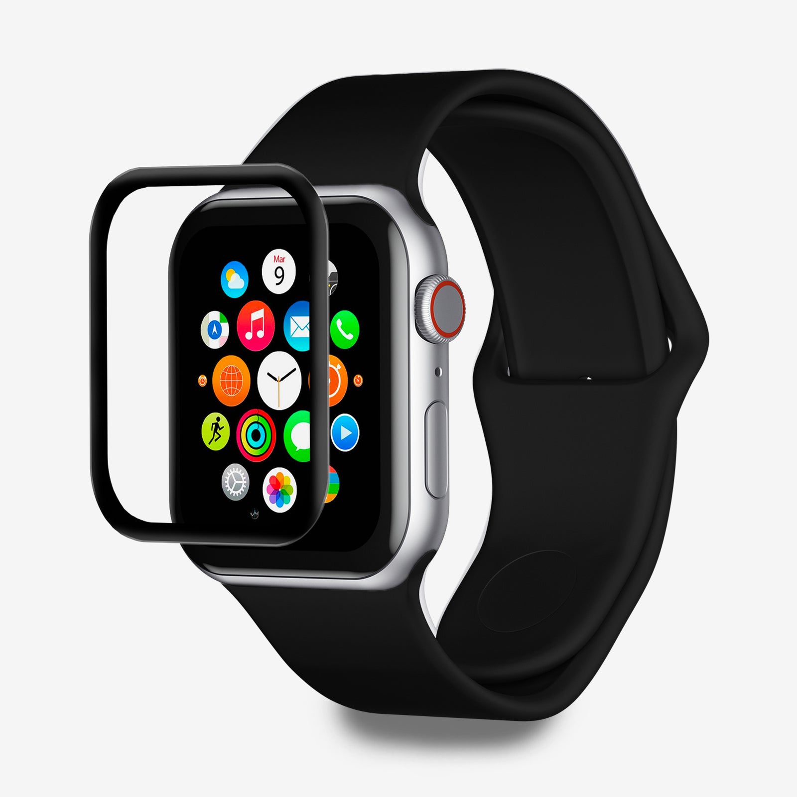 NanoArmour for Apple Watch Screen Protector Series 4