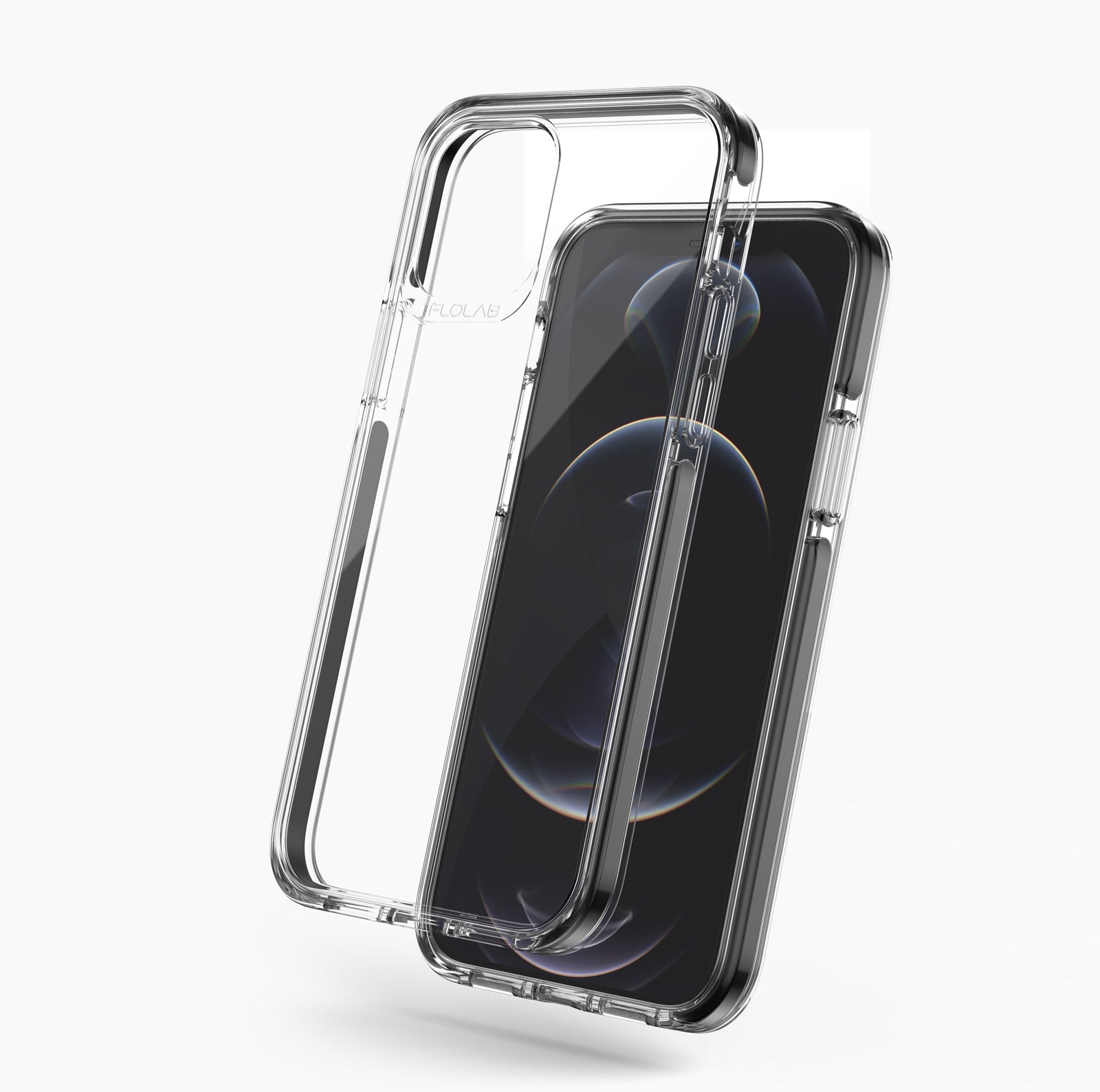 Black case iPhone 12 Pro TAFFYCA Series