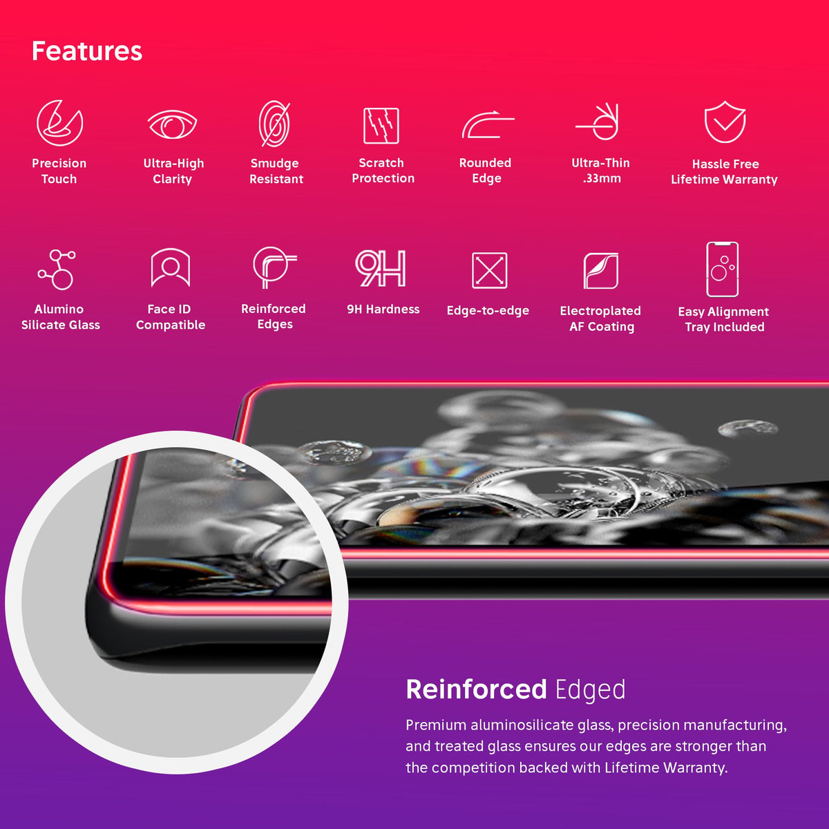 NanoArmour for Samsung Galaxy S20 Ultra Best Screen Protector