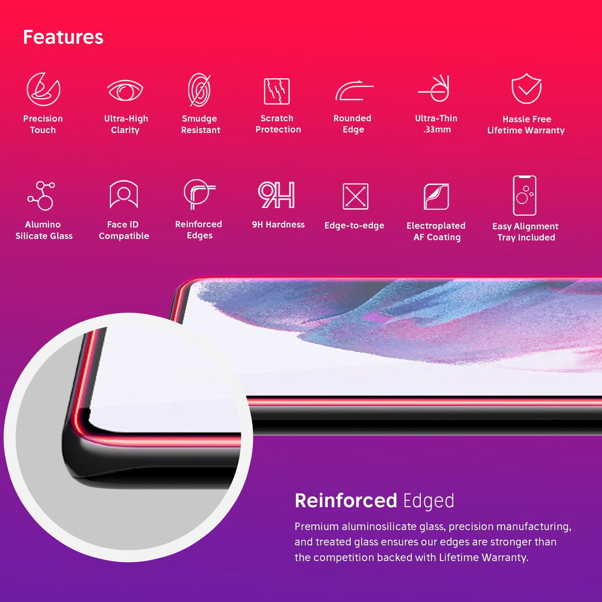 NanoArmour for Samsung Galaxy S21 Best Screen Protector