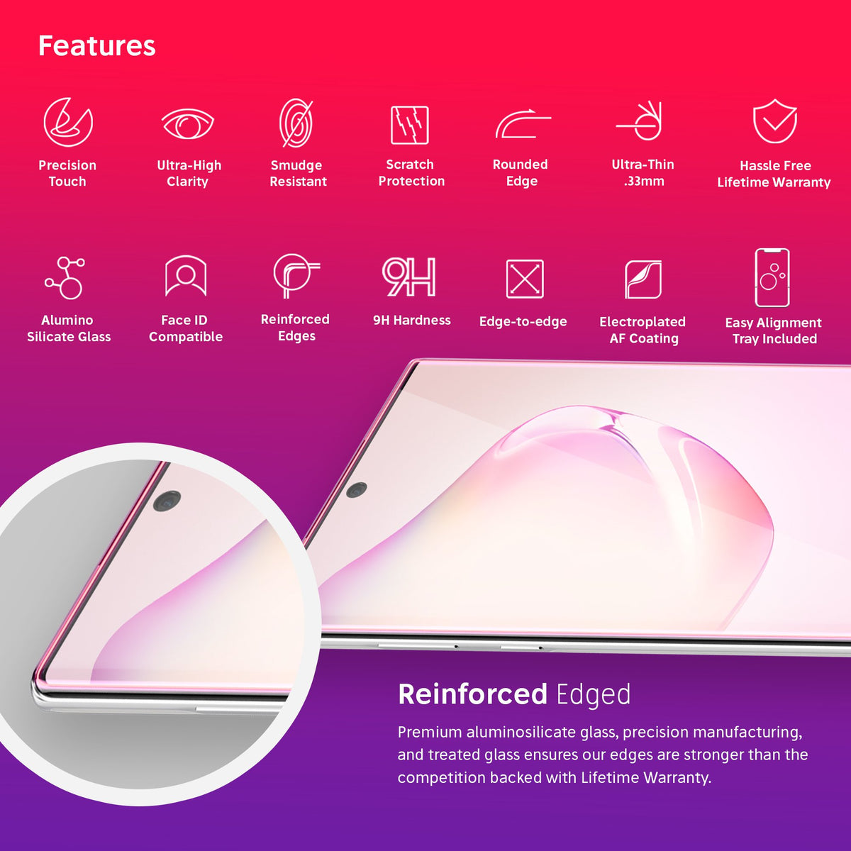 NanoArmour for Samsung Galaxy Note 10 Best Screen Protector