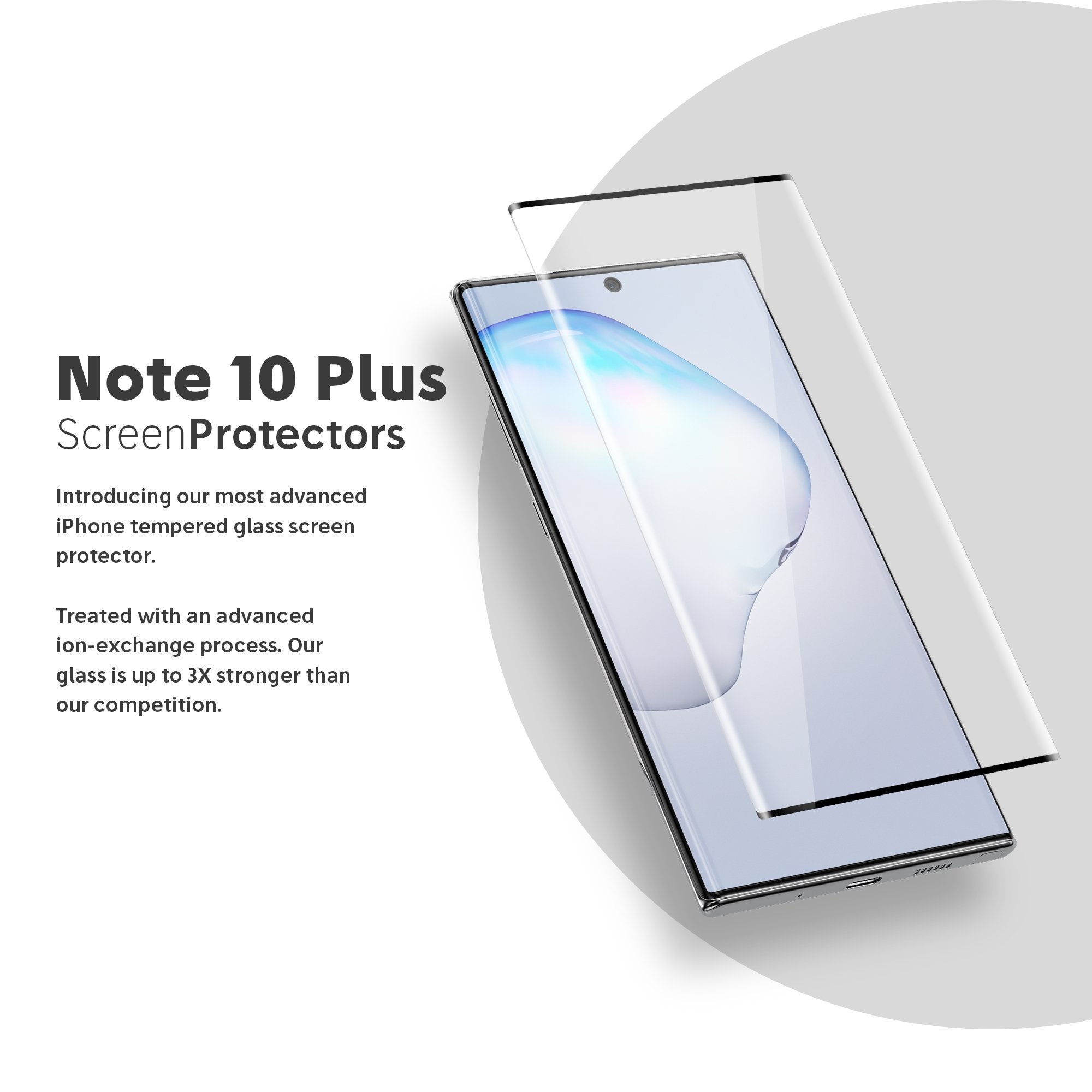 Best Samsung Galaxy Note 10 Plus Screen Protector | FLOLAB