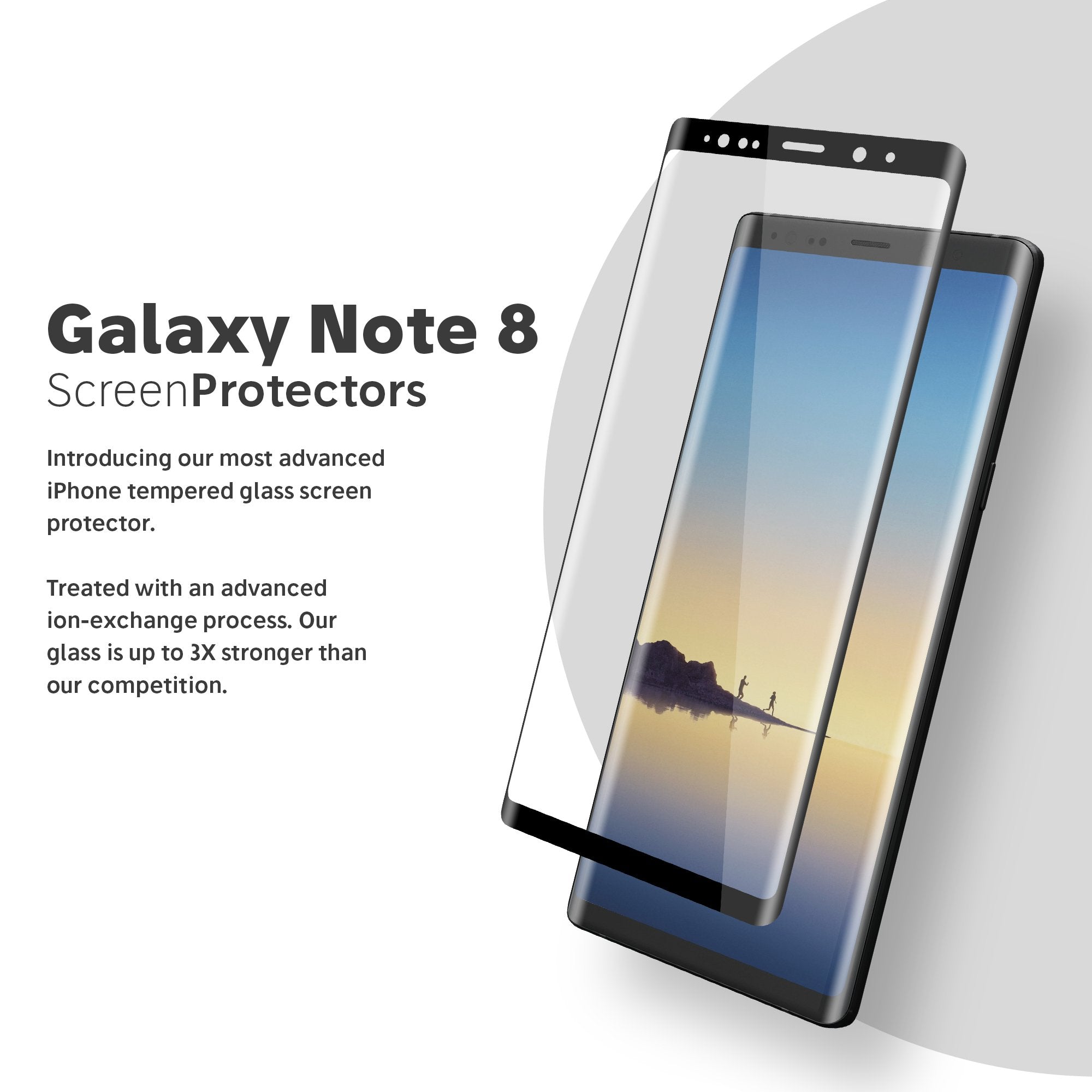 Samsung Note 8 Tempered Glass Screen Protectors for Sale