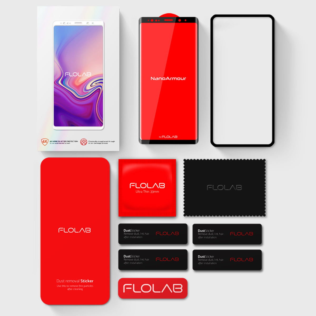 NanoArmour Best Screen Protector for Note 9