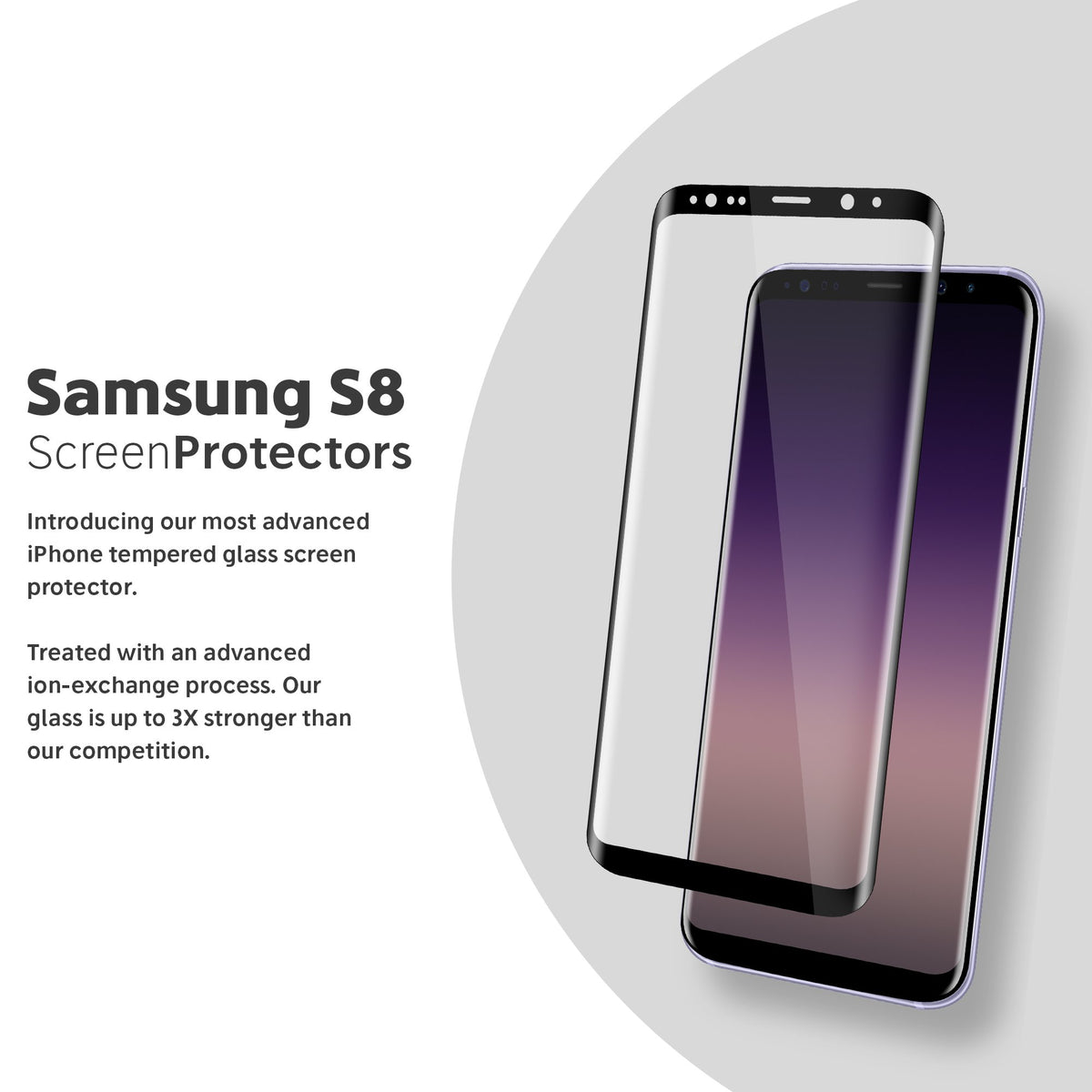 NanoArmour for Samsung Galaxy S8 Screen Protector