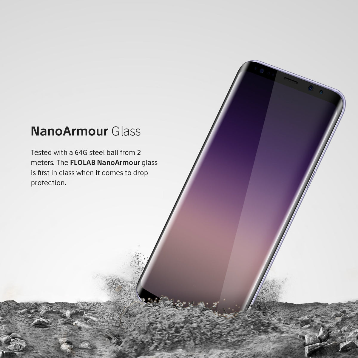 NanoArmour for Samsung Galaxy S8 Screen Protector