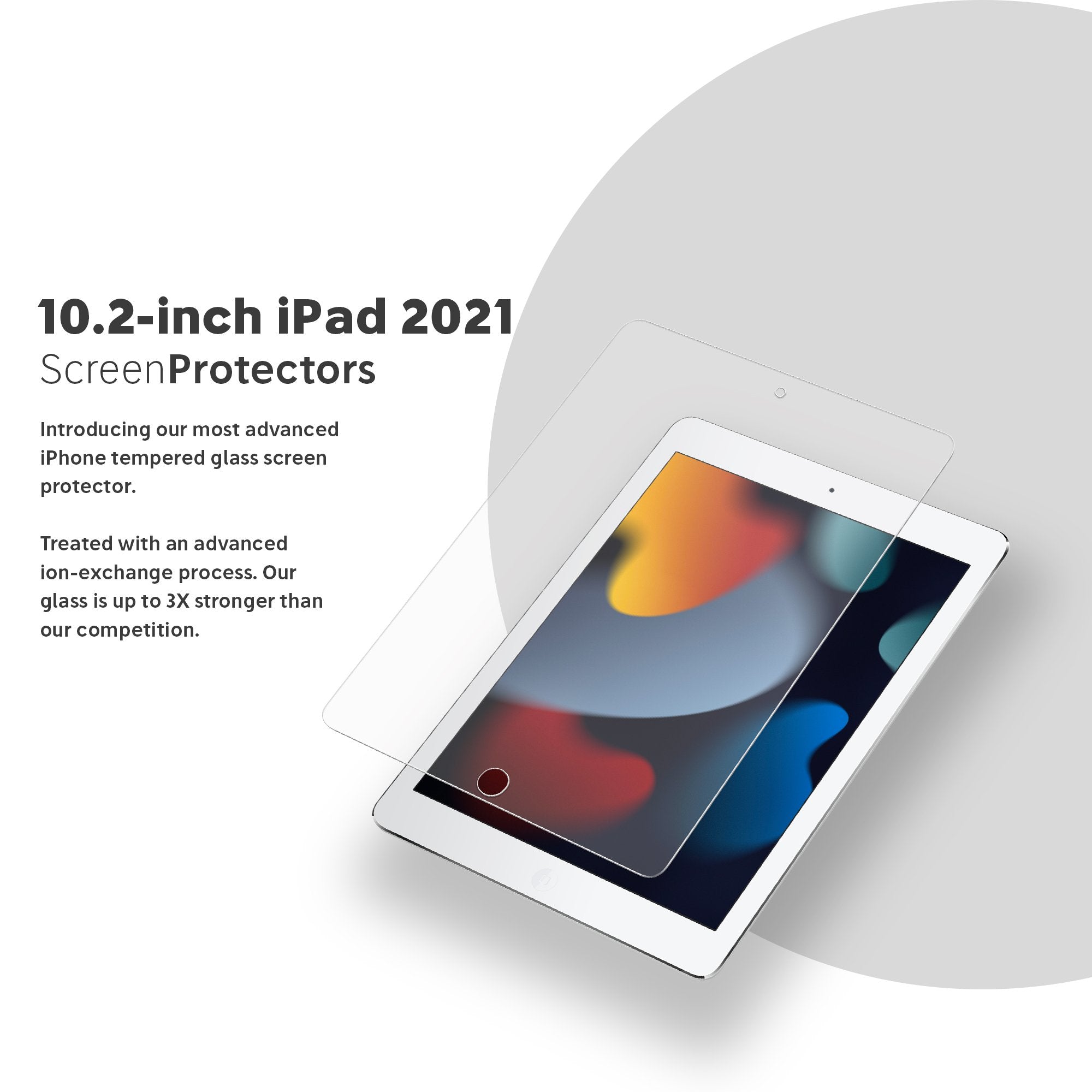 FLOLAB Anti-Glare Matte Screen Protector for iPad 9th Gen