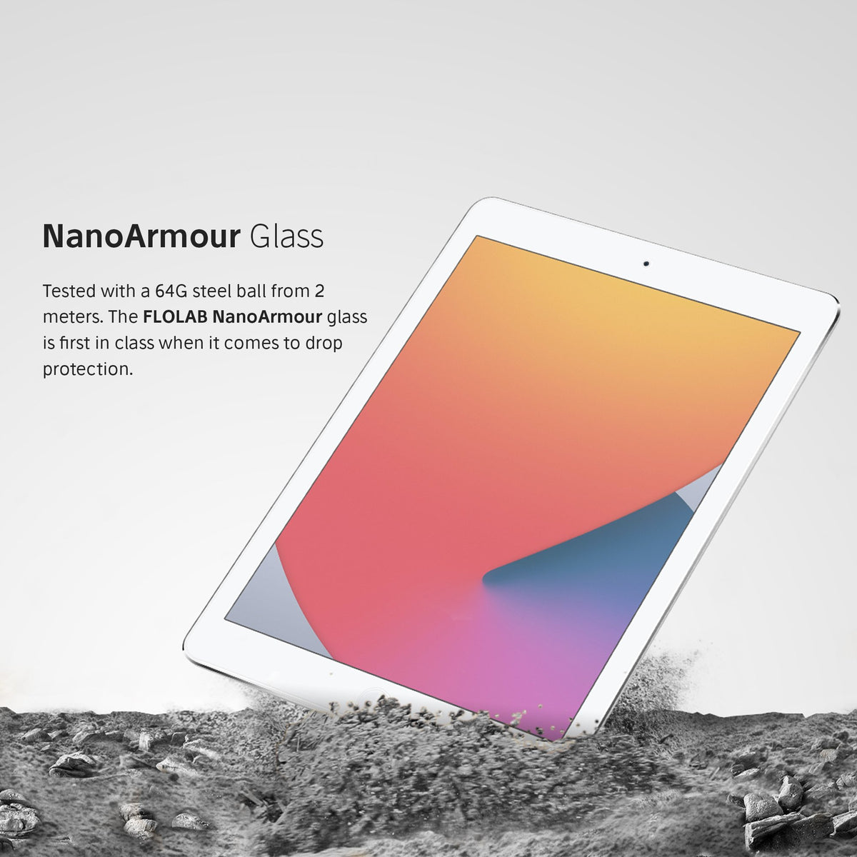 NanoArmour for iPad 8 Anti-Blue light Screen Protector (2020) 10.2-inch
