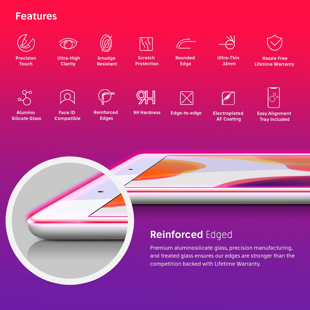 NanoArmour for iPad 7 Anti-Blue light Screen Protector (10.2-inch)