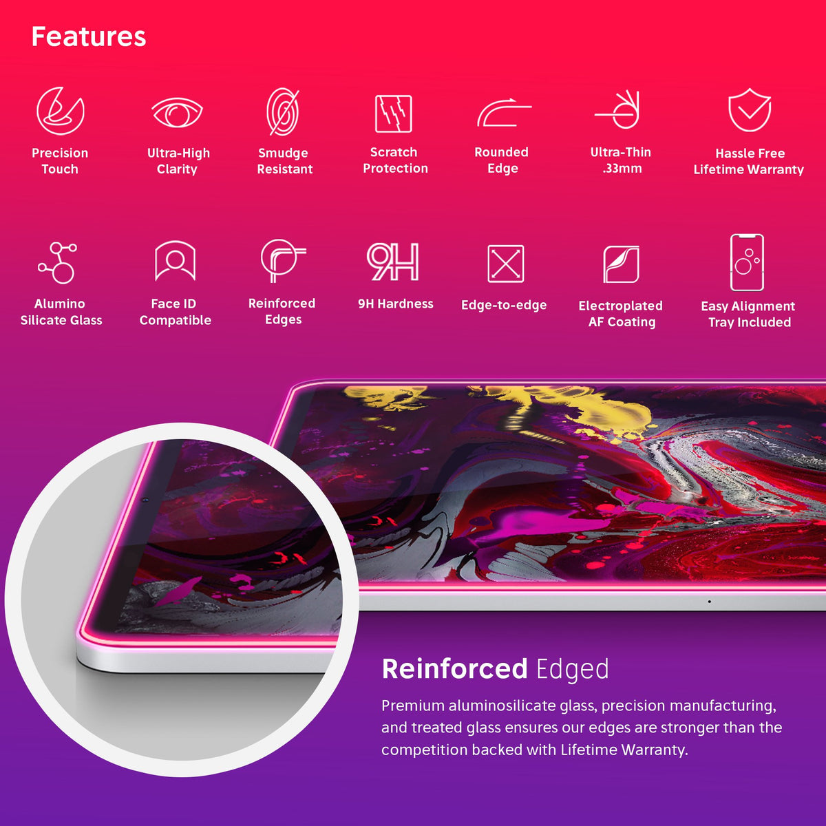 NanoArmour for iPad Pro Anti-Blue light Screen Protector (11-inch) 2018-2020