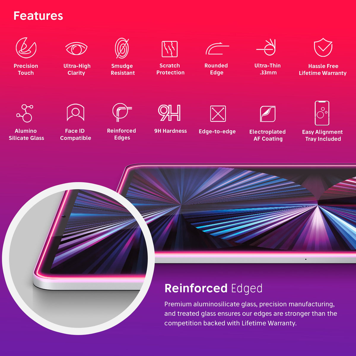 NanoArmour 11-inch for iPad Pro 2021 Screen Protector