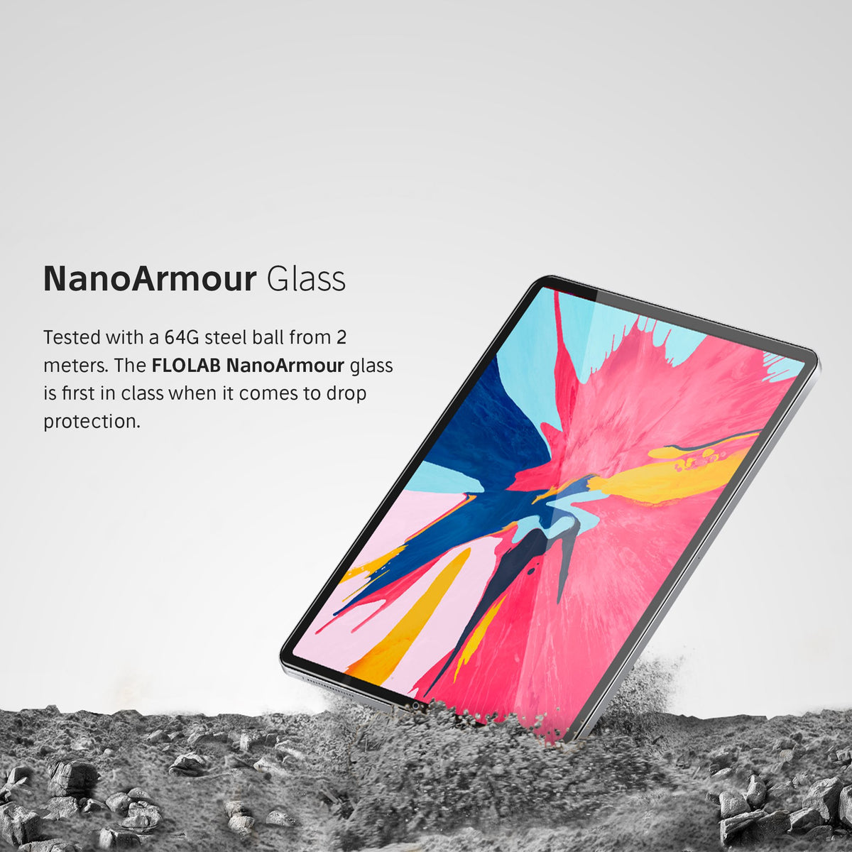 NanoArmour for 12.9-inch iPad Pro Screen Protector (2018-2021)