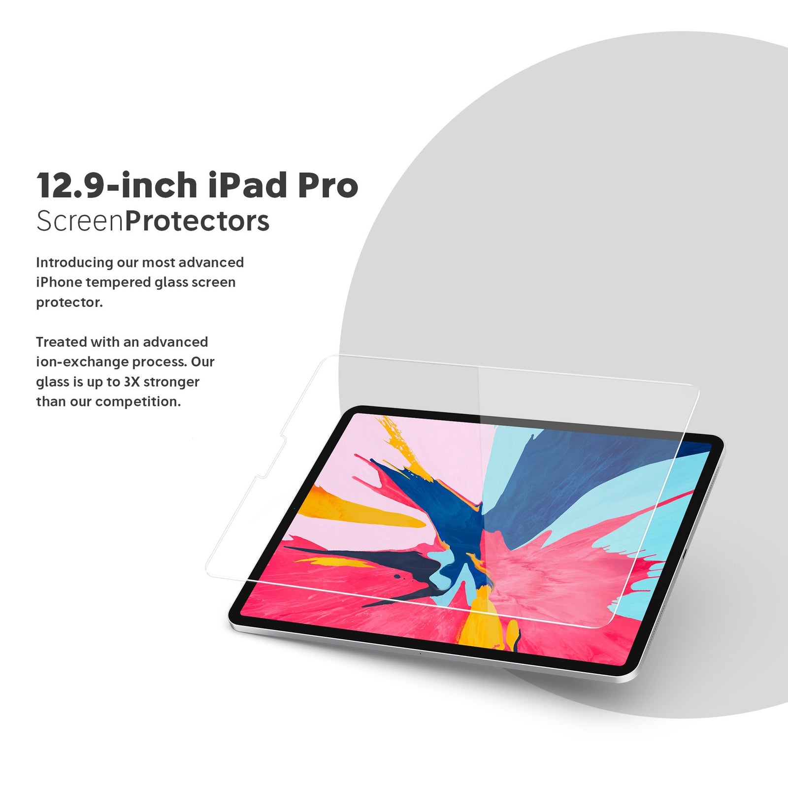 NanoArmour for 12.9-inch iPad Pro Screen Protector (2018-2021)