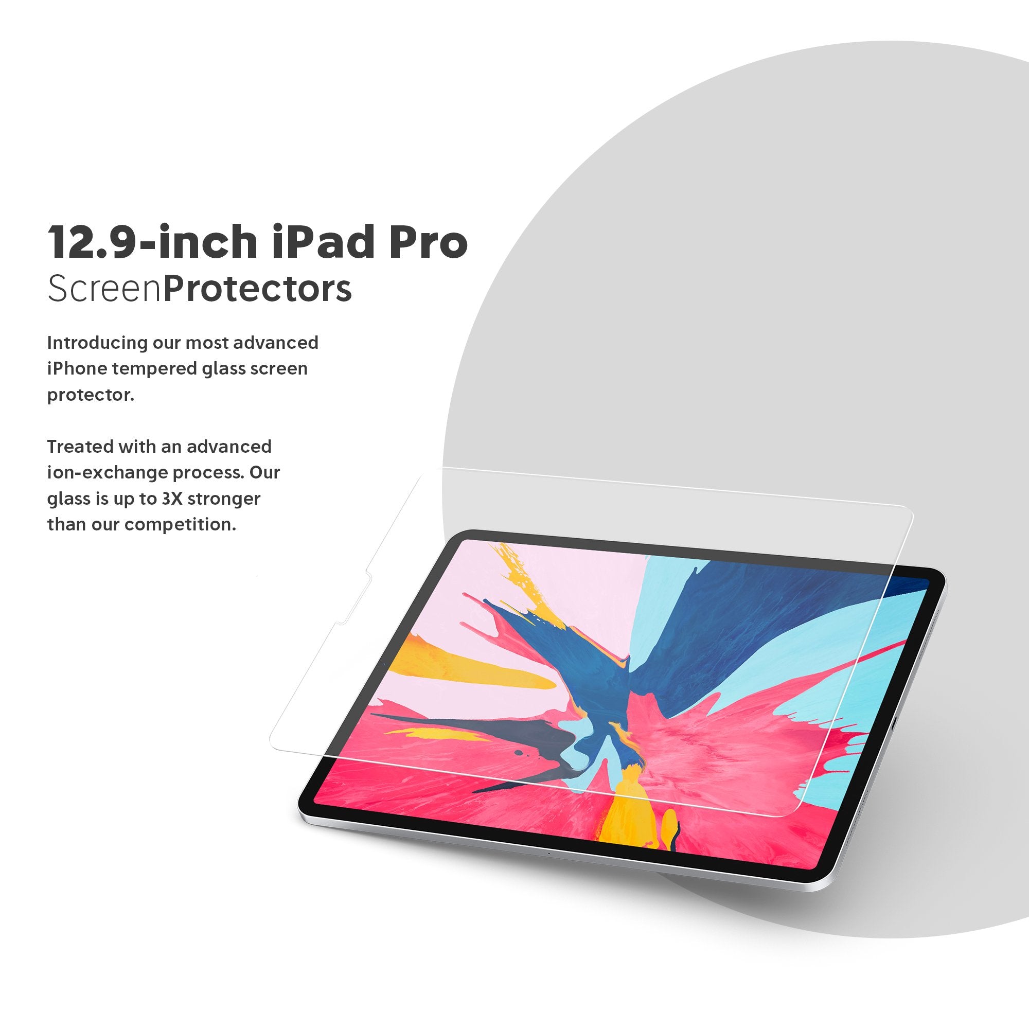NanoArmour 12.9-inch iPad Pro Anti-Glare Screen Protector (2018-2021)