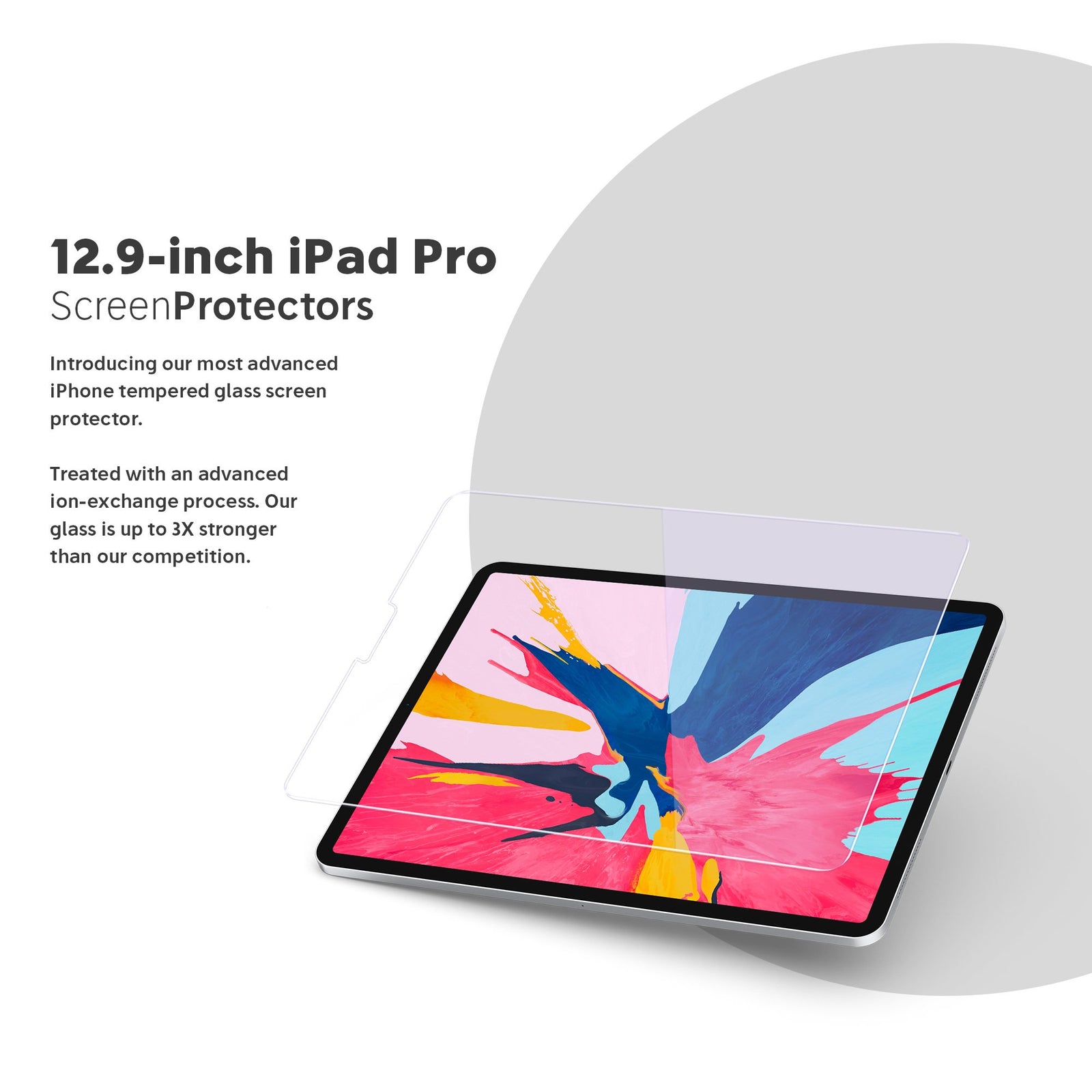 NanoArmour for iPad Pro Anti-Blue light Screen Protector (2018-2021)12.9-inch