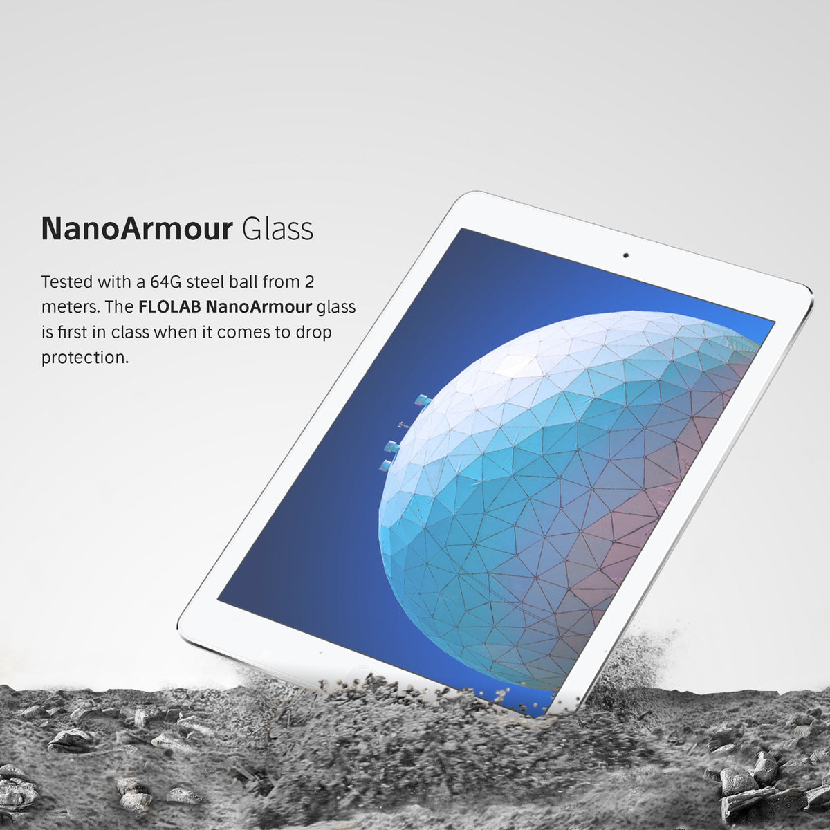 NanoArmour 10.5-inch for iPad Air Anti-Glare Matte Screen Protector (2019)
