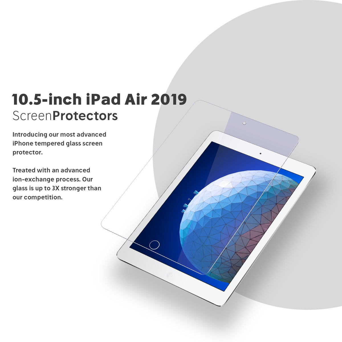 NanoArmour for iPad Air Anti-Blue light Screen Protector (2019) 10.5-inch