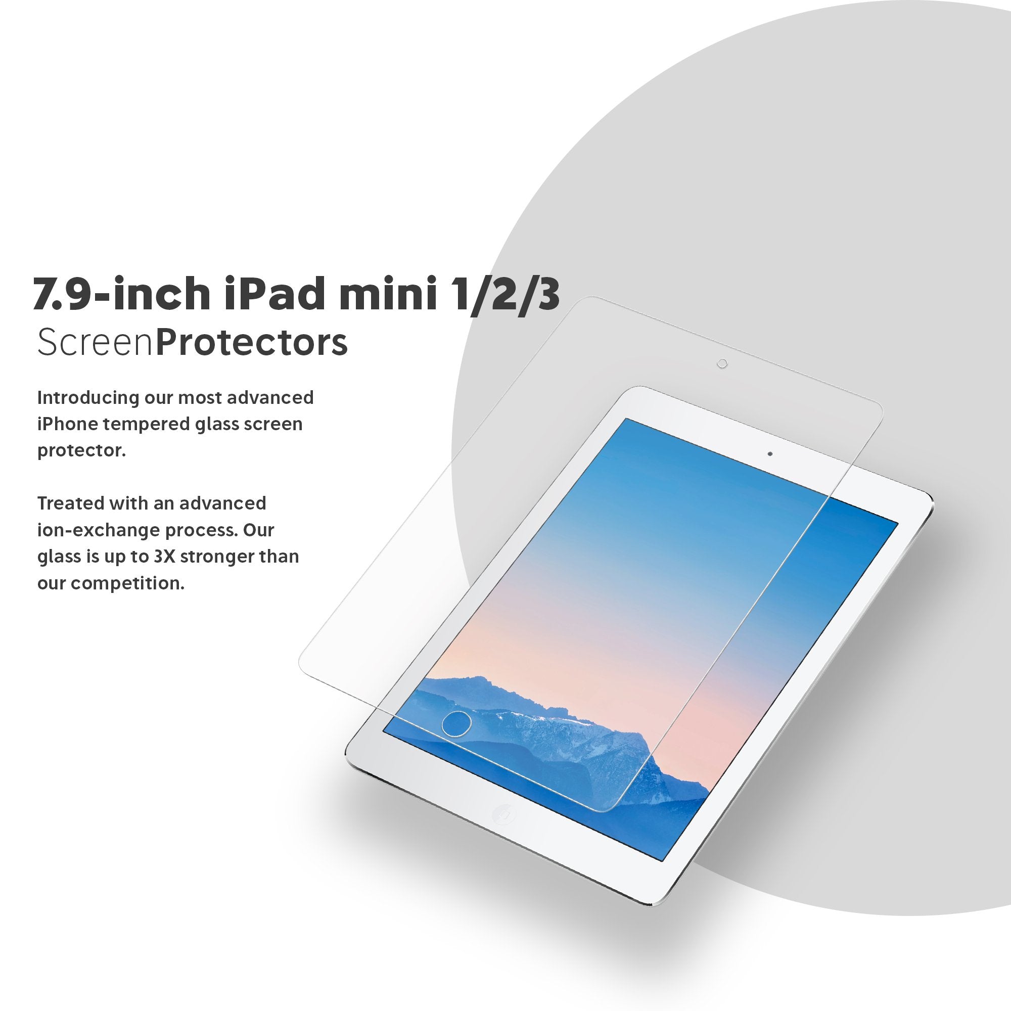NanoArmour 7.9-inch iPad mini 3 / 2 / 1 Anti-Glare Screen Protector
