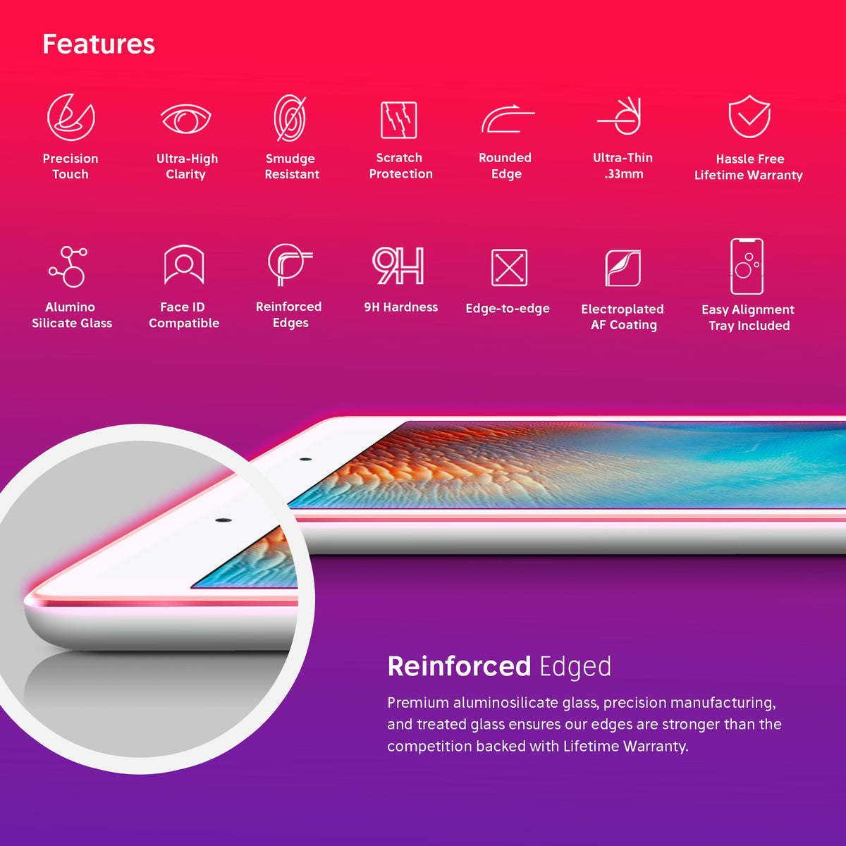 NanoArmour 7.9-inch for iPad mini 4 Screen Protector