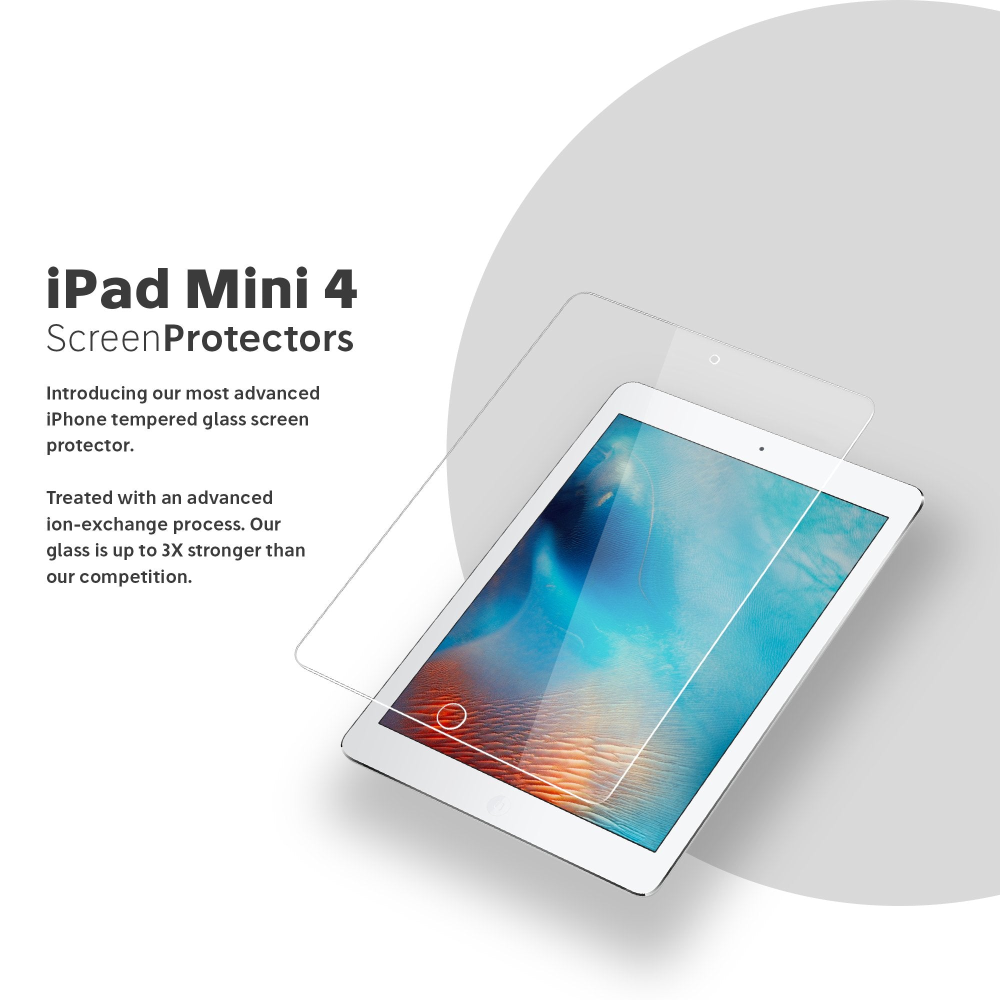 FLOLAB I #1 Best iPad mini 4 Screen Protectors
