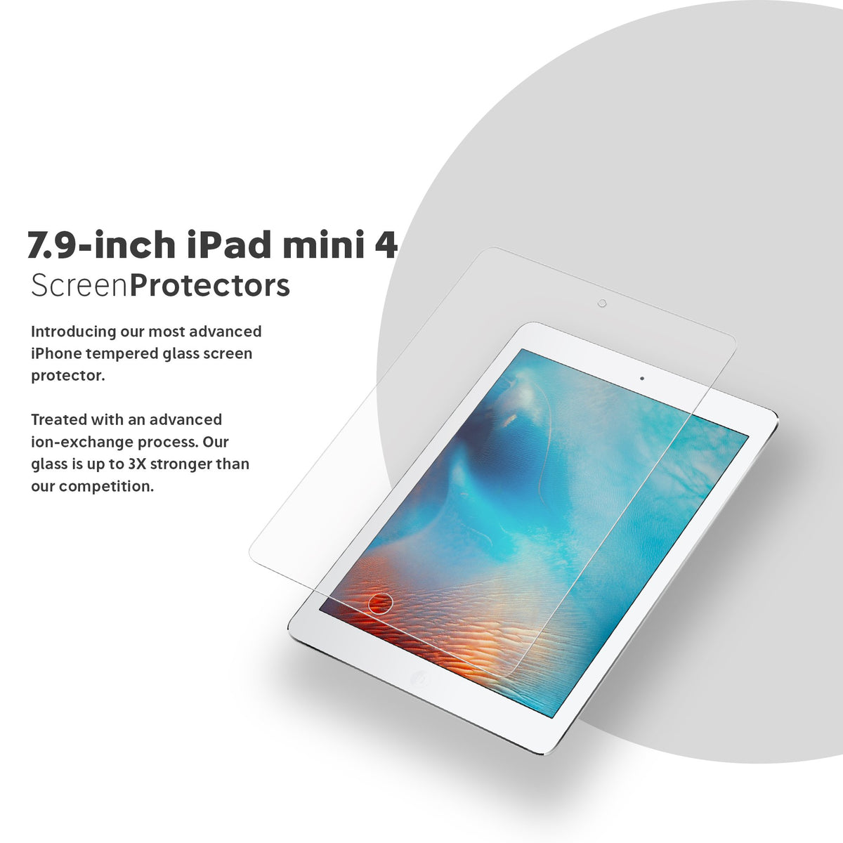 NanoArmour 7.9-inch for iPad mini 4 Anti-Glare Matte Screen Protector