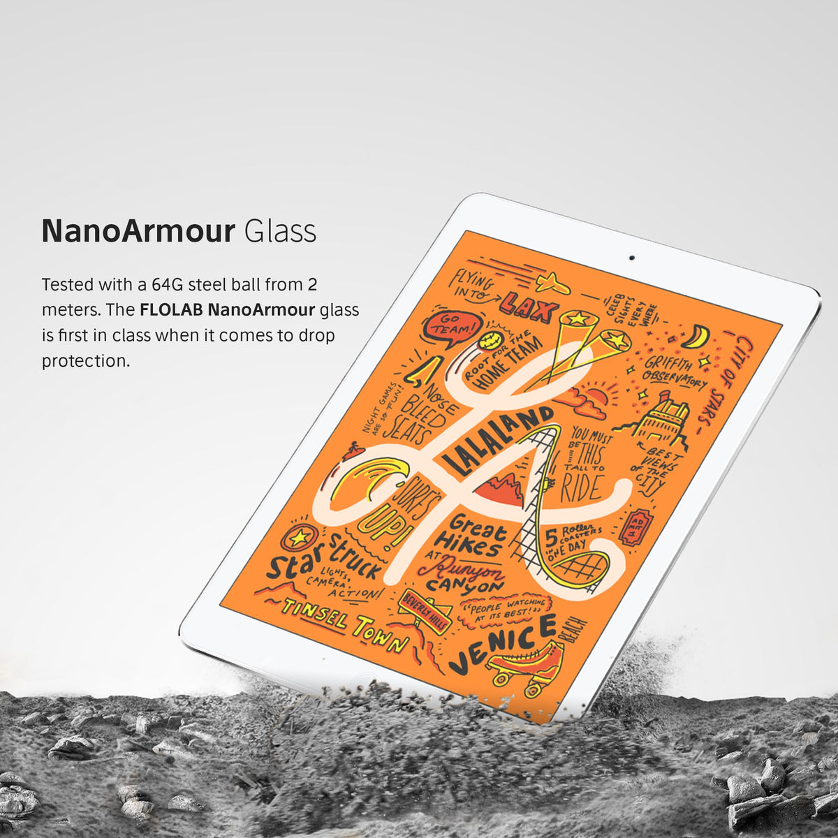 NanoArmour 7.9-inch for iPad mini 5 Anti-Glare Matte Screen Protector